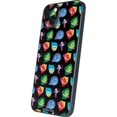 Disney Inside Out Character Pattern iPhone 14 Plus Skin